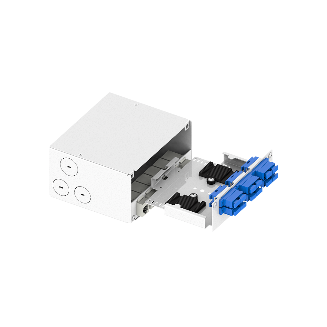 Fiber Optik Hybrid DIN Rail Kutu