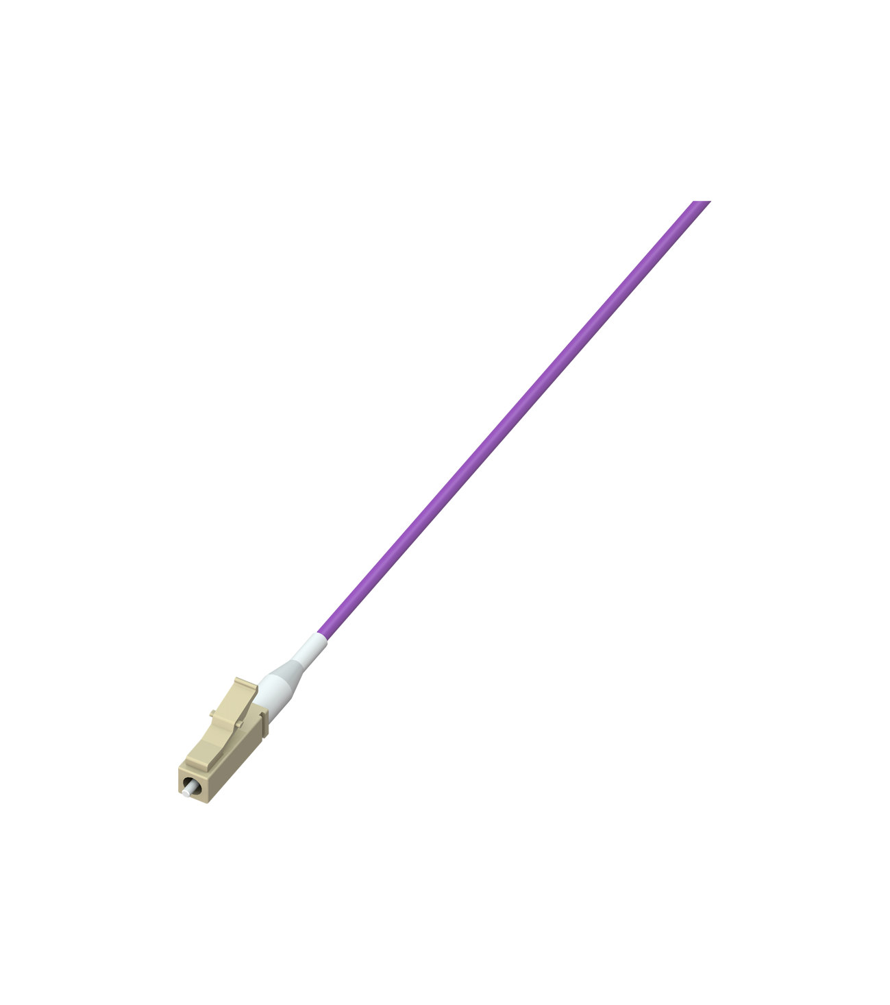 LC/OM4 Mor Renk Pigtail