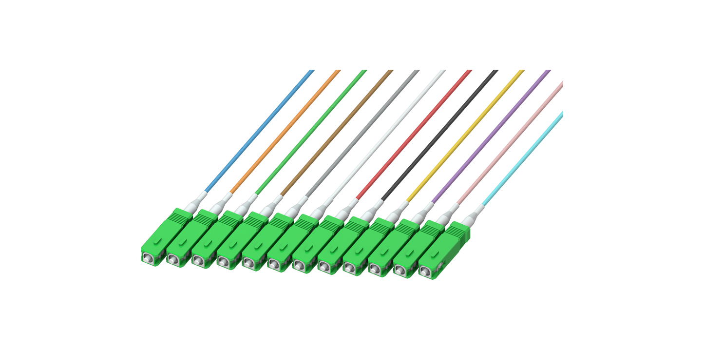 SC/APC 12 Renk Pigtail