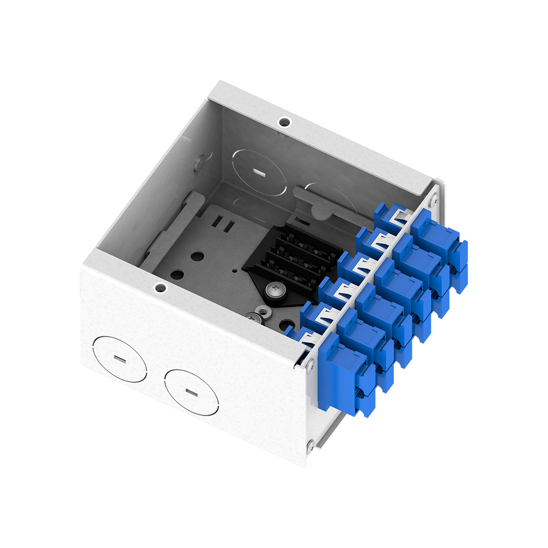 Fiber Optik Medium DIN Rail Kutu
