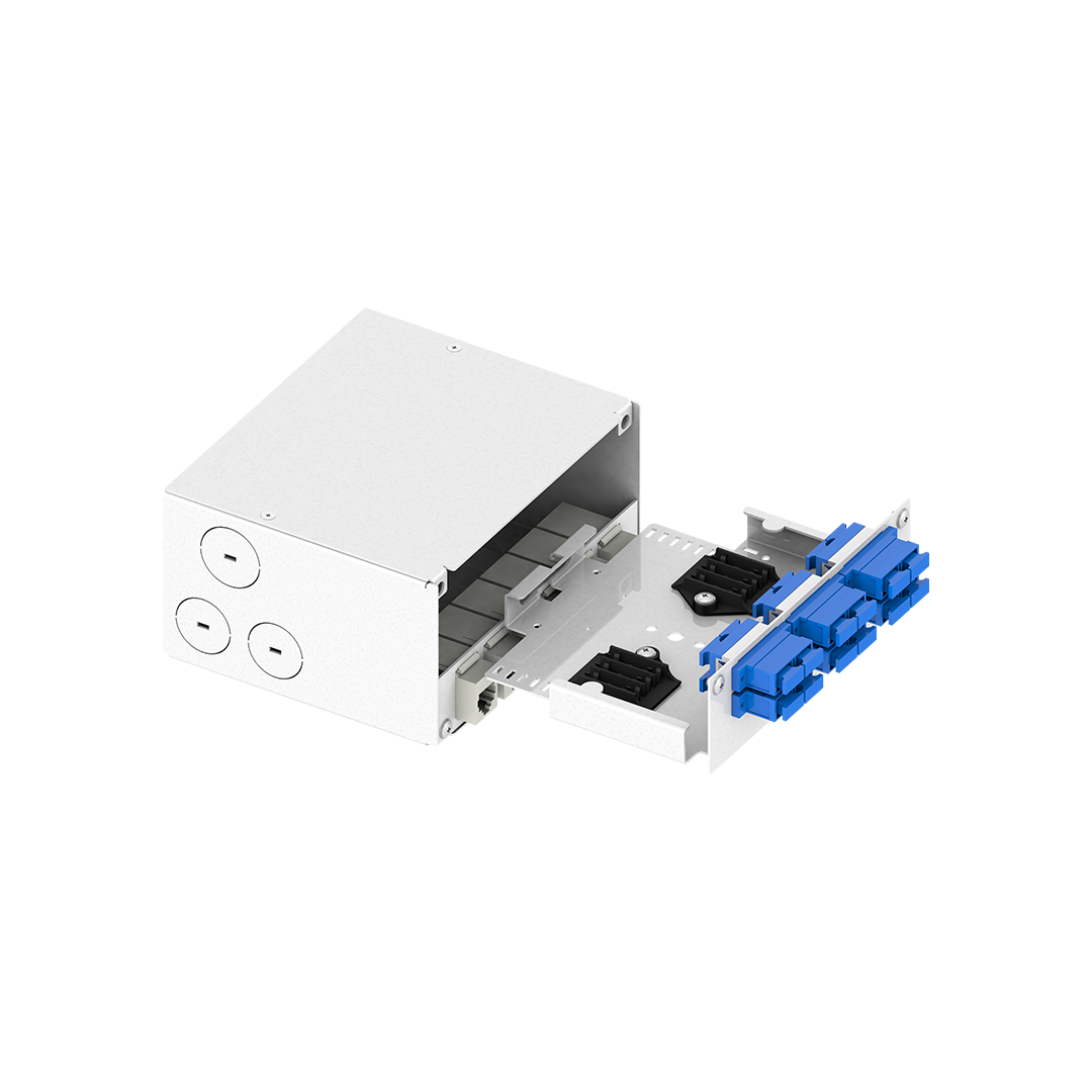 Fiber Optik Hybrid DIN Rail Kutu
