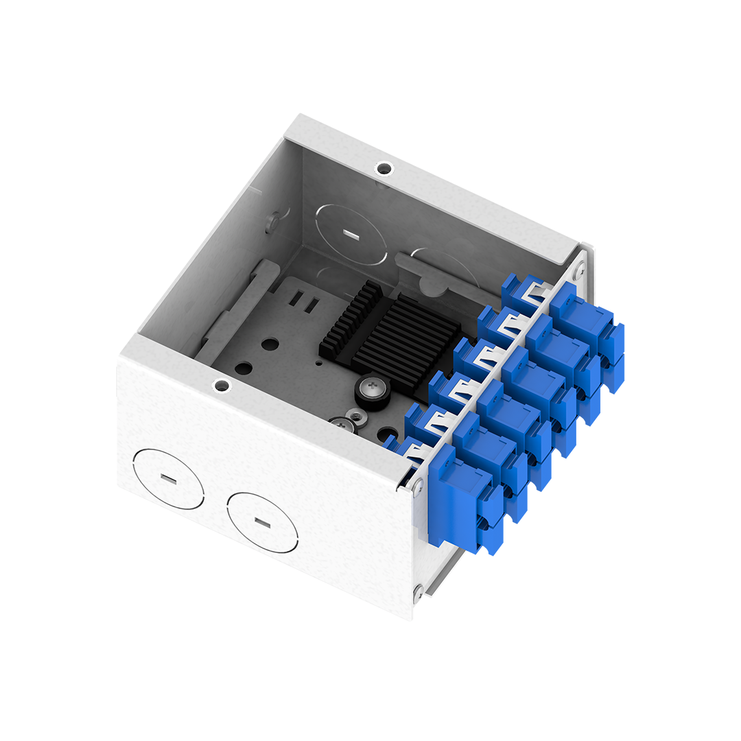 Fiber Optik Medium DIN Rail Kutu