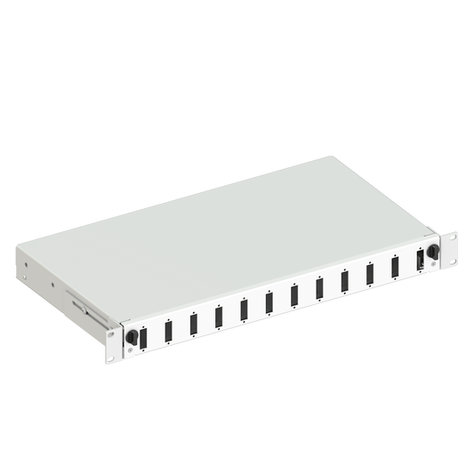 Optislide Railed 1U Patch Panel
