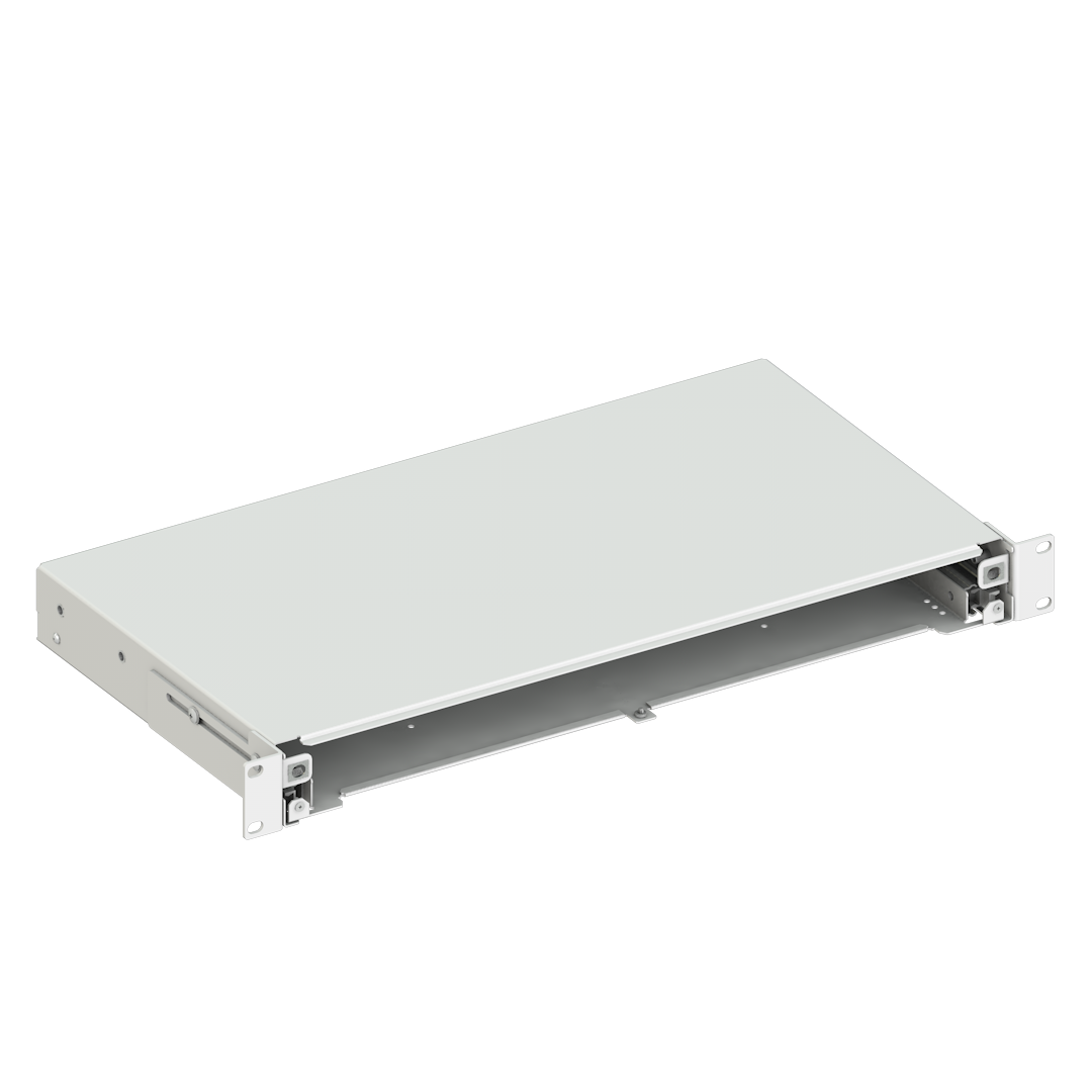 Optislide Railed 1U Patch Panel