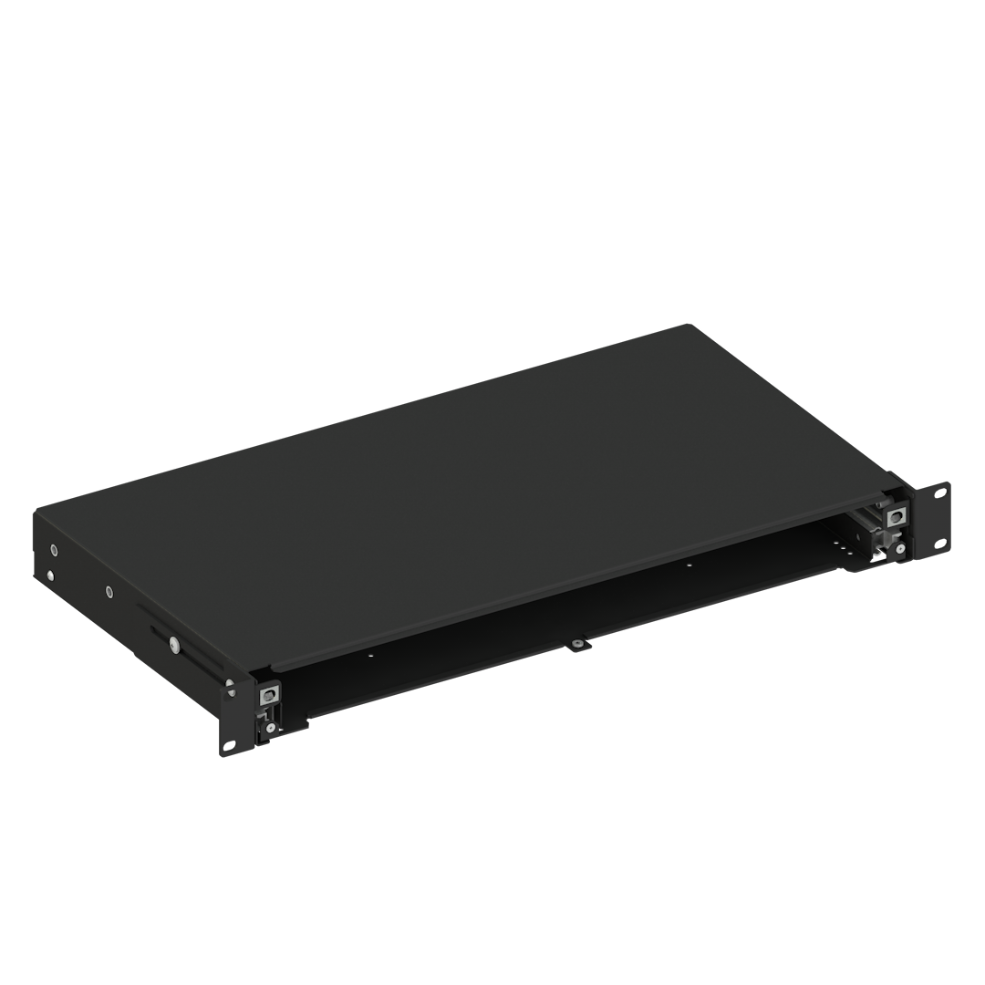 Optislide Railed 1U Patch Panel