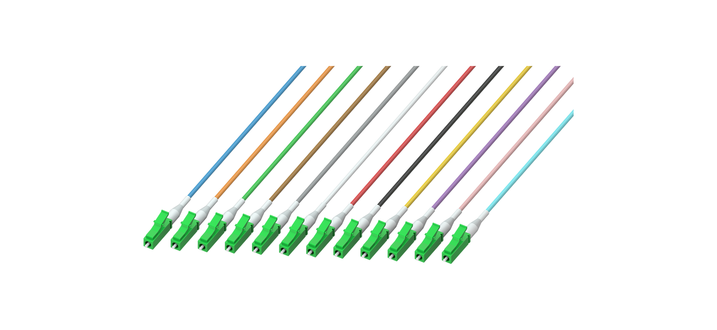 LC/APC 12 Renk Pigtail
