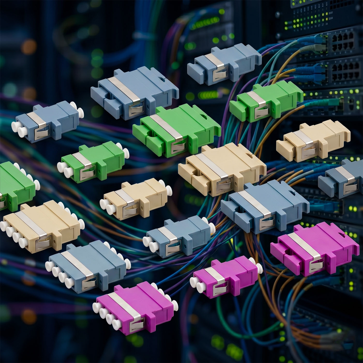 Fiber Optik Adaptörler