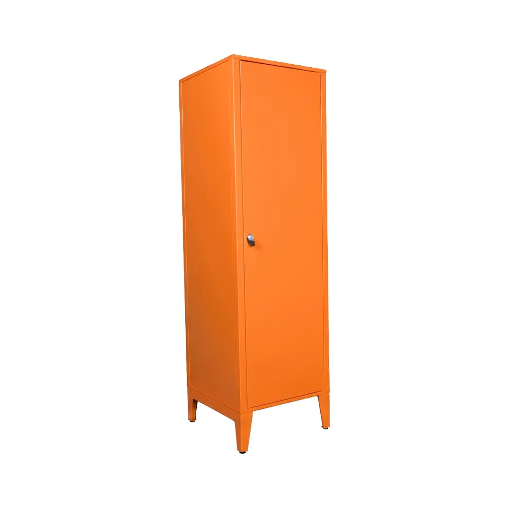 Alfahome Ziglat 1550 Serisi Metal Kapaklı Büyük Boy Kilitli Ofis Dolabı - Turuncu