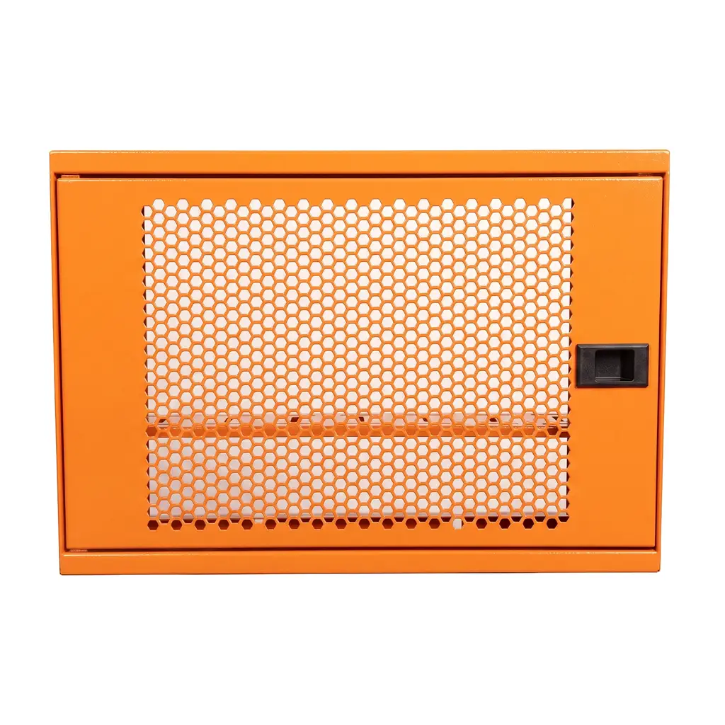 Alfahome Ziglat 400 Serisi Wifi Box ve Modem Kutusu- Kilitli Metal Dolap - Turuncu